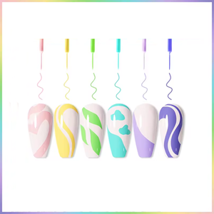 Esmalte de Uñas en Gel UV/LED 2024, 10 ml, Colores Básicos, Alta Pigmentación, Sin Necesidad de Limpiar, No Tóxico, para <span class=keywords><strong>Dibujo</strong></span>, Pintura y Arte de Uñas - Product Image 3