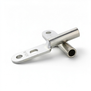 Accessoires de puissance en cuivre à double trou de type DT à haute conductivité pour lignes aériennes - Product Image 2