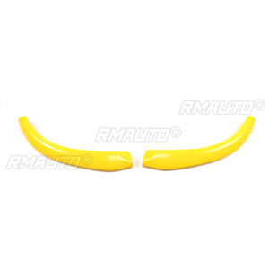 2PCS <b>for</b> Dodge Charger Base 2015-2021 <b>Car</b> Front Bumper Corner Yellow Spoiler Splitter Lip <b>Diffuser</b> Accessrioes 2016 2017 2018 - Product Image 5