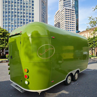Camion mobile personnalisé de chariot de restauration rapide de hot-dog de restaurant de barre de conteneur de Offre Spéciale