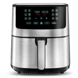 Appareil ménager intelligent Grille-pain Four Machine chaude Sans huile Oem Air <span class=keywords><strong>Friteuse</strong></span> électrique Gourmet 4.5L Verre Air Fryer - Product Image 2