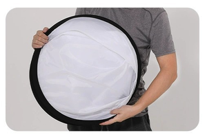 خفيف الوزن نايلون قابل للطي لوحة عاكس فوتوغرافي تصميم شفاف للتصوير الفوتوغرافي والاستوديو واستخدام الكاميرا - Product Image 5