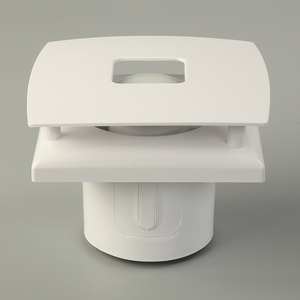 Potente Ventilador de Pared para Extracción de Aire, de 4 Pulgadas, Cuadrado, Pequeño, para Baño y Hogar - Product Image 1