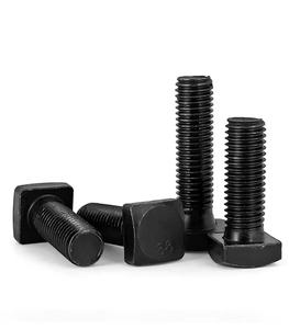 Pernos de cabeza cuadrada de acero al carbono M12 * 50 de grado 8,8 y tornillos de máquina con tuercas rectangulares de 150mm de largo - Product Image 5