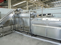 Línea de Procesamiento de Papas Fritas y Patatas Fritas de Acero Inoxidable, Maquinaria de Producción Automática