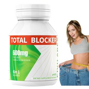 ยาลดความอ้วนแบบทาน้ำหนัก90ชิ้นหลังมื้ออาหาร6in1เพื่อสุขภาพยาลดความอ้วนแบบขาว - Product Image 1