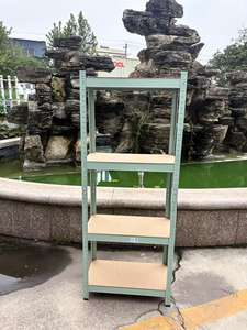 מדפי מתכת מגולוונים בעלי 5 קומות בגדלים שונים לאחסון במחסן - Product Image 5