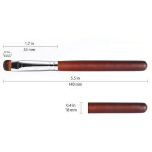 Pinceles franceses prensados Pure Hair Nail Art Brush para manicura en polvo - Product Image 4