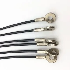 鋼線ロープ鋼鋼鋼鋼鋼鋼製のハードアイターミナルソフトリフティングスリングステンレス製の建設用途 - Product Image 2