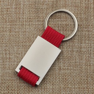 Bán Buôn Cá Nhân Logo Keychain Cho UV In Ấn Kim Loại Ribbon Tấm Ánh Sáng Quảng Cáo Bền Tùy Chỉnh Khuyến Mại Vòng Chìa Khóa - Product Image 5