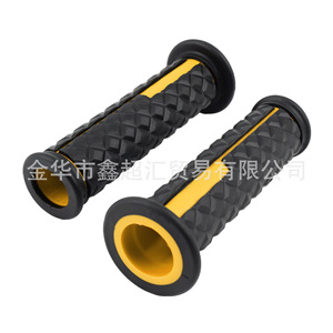 Zuqing Motorcycle Handlebar Grips Red Black Anti Slip Wear Resistant Universal For Dirt Bike ATV - Product Image 5