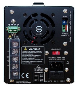 Alimentation électrique à découpage programmable GWINSTEK SPS-3610 90W, source de tension et de courant de laboratoire programmable 0-36V 0-10A - Product Image 2