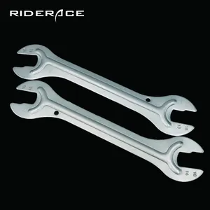 RIDERACE 자전거 허브 스패너 13/15 14/16mm 헤드 오픈 엔드 액슬 허브 콘 렌치 페달 헤드셋 자전거 서비스 도구 사이클 수리 키트
