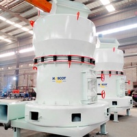 Broyeur renforcé YGMX haute efficacité 0,5-23t/h pour la production de poudre de calcaire, de calcite et de gypse, destiné aux micro-broyeurs
