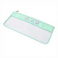 Nouveauté : Sac de rangement portable de luxe brodé Mahjong en PVC transparent et imperméable, grande capacité, avec fermeture éclair, idéal pour les cosmétiques et comme cadeau.