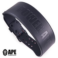 Ceinture d'haltérophilie réglable solide pour une utilisation unisexe-Ceinture de gymnastique et d'entraînement pour les squats Deadlift Powerlifting avec support dorsal