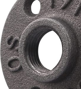 산업용 플로팅 선반, 브래킷 선반 용 1/<span class=keywords><strong>2</strong></span> ''주철 산업용 피팅 파이프 바닥 플랜지 - Product Image 6