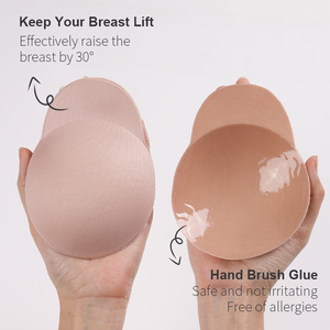 Xr079 tự dính tái sử dụng vú Cup Bra psuh bán buôn chảy xệ vú lfiting núm vú Bìa - Product Image 6