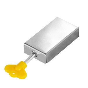 Verrou de fenêtre en aluminium Zhan Han ZCS-ZH-673, sans perçage, pour fenêtre coulissante, boulon de sécurité - Product Image 2