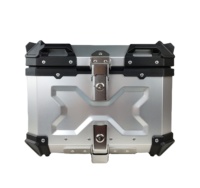 F2-moto 65L Imperméable À L'eau grande livraison de boîte de cargaison pour moto accessoires boîte en alliage d'aluminium boîtes de queue