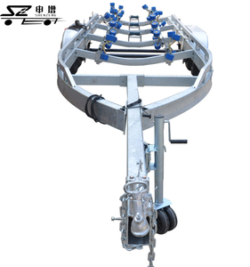 <span class=keywords><strong>Remorque</strong></span> de <span class=keywords><strong>bateau</strong></span> à 2 essieux, taille du <span class=keywords><strong>bateau</strong></span> 8 m, poids 2500 kg, pour <span class=keywords><strong>bateau</strong></span> à pont ou à roulettes, vente en gros - Product Image 4