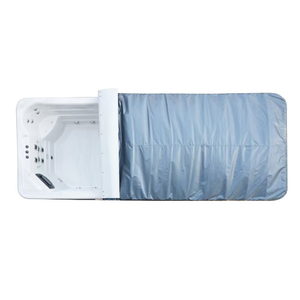 Nouvelle arrivée Couverture de spa de nage <span class=keywords><strong>enroulable</strong></span> anti-UV légère Couverture de <span class=keywords><strong>piscine</strong></span> extérieure pour la vente en gros - Product Image 1