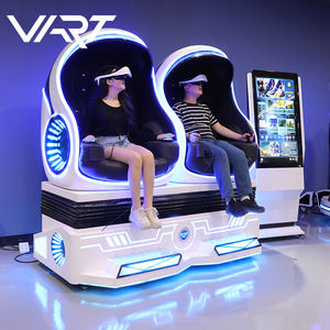 تقنية الواقع الافتراضي <span class=keywords><strong>Vart</strong></span> Vr 9D الواقع الافتراضي 9D كرسي على شكل بيضة محاكاة ل Vr متنزه - Product Image 4