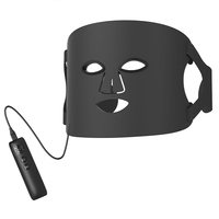 Masque de luminothérapie LED professionnel KOPUS pour le visage et le cou, en silicone, thérapie par lumière rouge, appareil de beauté, homologué 510(k)