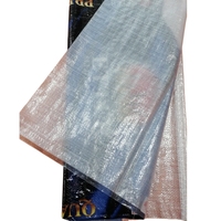 Sacs tissés avec logo personnalisé Emballage de riz pp en plastique transparent imprimé 25kg 50kg