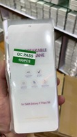 Protecteur d'écran incassable en TPU de film d'hydrogel de téléphone portable pour le Samsung Galaxy Z Flip 4 5