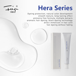 Thuốc nhuộm tóc bán vĩnh cửu, không amoniac, thương hiệu nổi tiếng của Ý, màu kem Feiqu: xanh bạc, đen, nâu socola - Product Image 2