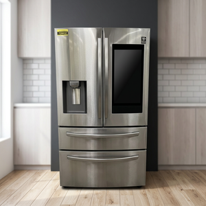 Instant Best Edition Bespokes 4-door French Door <b>Refrigerator</b> Industrial White Glass Family Hub Premium Home Appliance 3-Year - Product Image 2