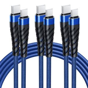 0.1 USB โลโก้ตามสั่ง caradores Para celular Type-C ชาร์จเร็วสายดาต้าเดอร์สำหรับ iPhone สายชาร์จ Tipo C USB - Product Image 1