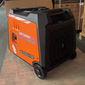 Générateur onduleur 50/60Hz 1-10KW portable refroidi par air 4 temps à essence avec écran LED étanche pour usage domestique - Product Image 3