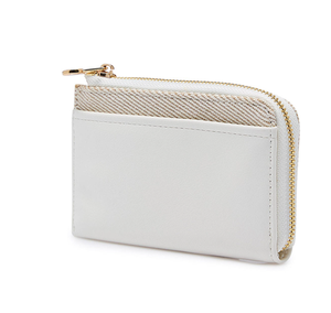 Cartera pequeña para mujer, personalizada, de imitación de lona, de cuero PU, tarjetero, monedero - Product Image 2