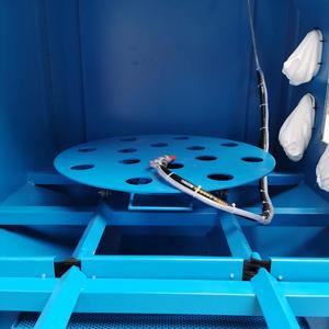 Industrial Dry <b>Sandblasting</b> Machine Heavy Duty Blasting Equipment Metal Surface Rust Removal Manual Operation Motor Low - Product Image 4