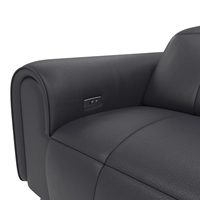 Wohn möbel Echtes Leder Schnitts ofa Elektrische Liege mit ausziehbaren Motor Modulare Sofas für Wohnzimmer oder Villa