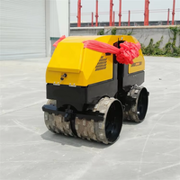 Mini rouleau de route à distance de compacteur vibrant de largeur de 500mm SRD016W en stock