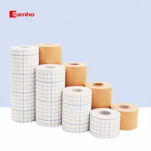 Wholesale Postoperative Plaster Sticker Breathable Hypoallergenic Non Woven Skin Color Tape Roll