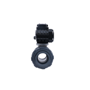 Válvula de bola motorizada de CPVC HL-05 con brida, 50 Nm, CA 220V, tipo de encendido/apagado, IP67/IP68 opcional, 1 año de garantía - Product Image 3