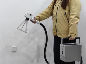 มาร์กเกอร์เลเซอร์แบบมือถือและแบบตั้งโต๊ะรูปแบบโลหะพลาสติก20W 30W 50W - Product Image 5