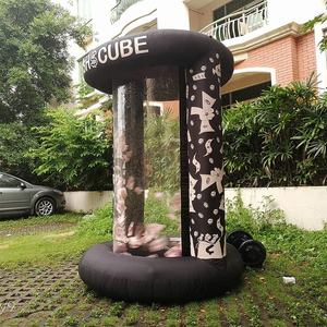 Mesin Penangkap Uang Tiup Stan Uang Kubus Tiup Promosi untuk Acara Iklan - Product Image 4