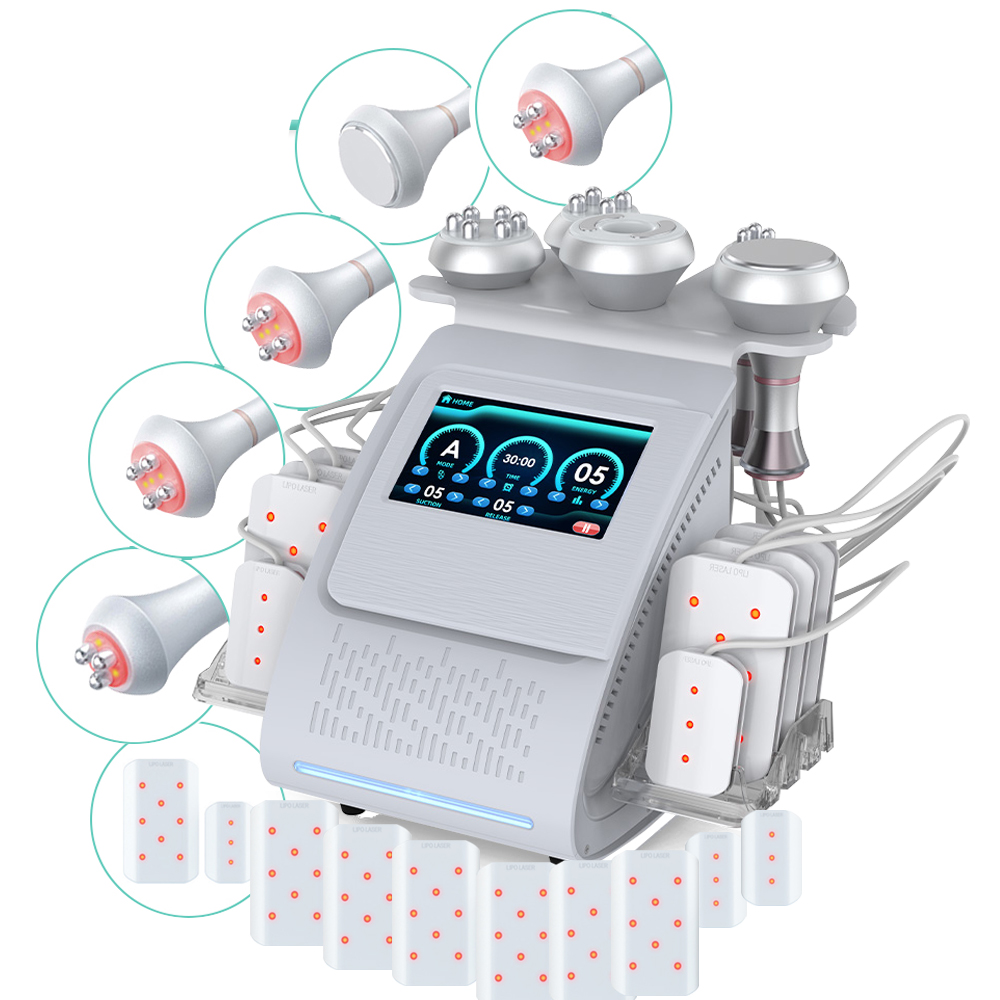 Newest body contouring 80 k ultrasonic cavitation machine 80k laser rf lipo fat slimming machine