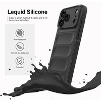 Casing HP Airbag Full Skin Feel Cocok Untuk iPhone 16 15 14 13 12 17 ProMax Anti Jatuh Bahan Silikon Pelindung