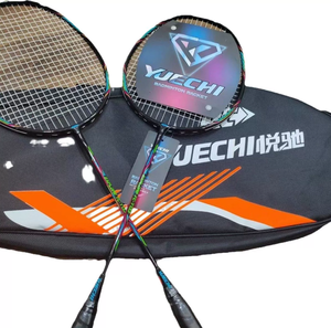 Thiết lập của hai cầu lông vợt với tích hợp <span class=keywords><strong>carbon</strong></span> và nhôm cấu trúc PU Grip chất liệu - Product Image 1