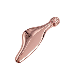 Hot Selling Skin Lifting Facial Massager Zinc Alloy Rose Gold <strong>Metal</strong> Mini <strong>Face</strong> <strong>Roller</strong> Gua Sha Dolphin Facial <strong>Roller</strong> - Product Image 1