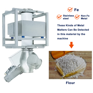 TTA-MD4015 mới công nghiệp cổ họng trọng lực rơi độ nhạy cao Thiết kế nhỏ gọn máy dò kim loại để kiểm tra bột hạt tấm - Product Image 3