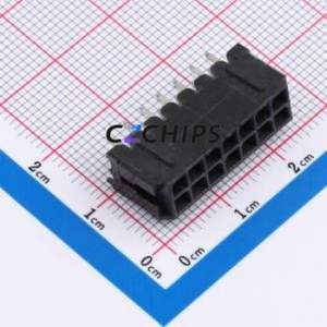 BX-MX3.0-2-7PZZ Wire-to-Board Pin Header Through hole Component (THT),P=3mm Connector 2x7P 3mm Through Hole Micro-Fit (MX 3.0) - Product Image 1