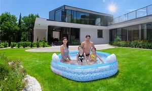 Jilong Avenli 57161 <span class=keywords><strong>SunClub</strong></span> Piscina Familiar Hexagonal Inflable con Asientos 223x211x58 cm - Product Image 2