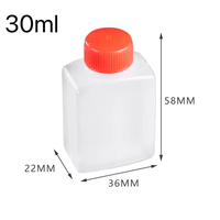 Venta al por mayor Mini botella de salsa de plástico 30ml para Sushi 3ml 8ml botella en forma de pez para salsa de soja para llevar